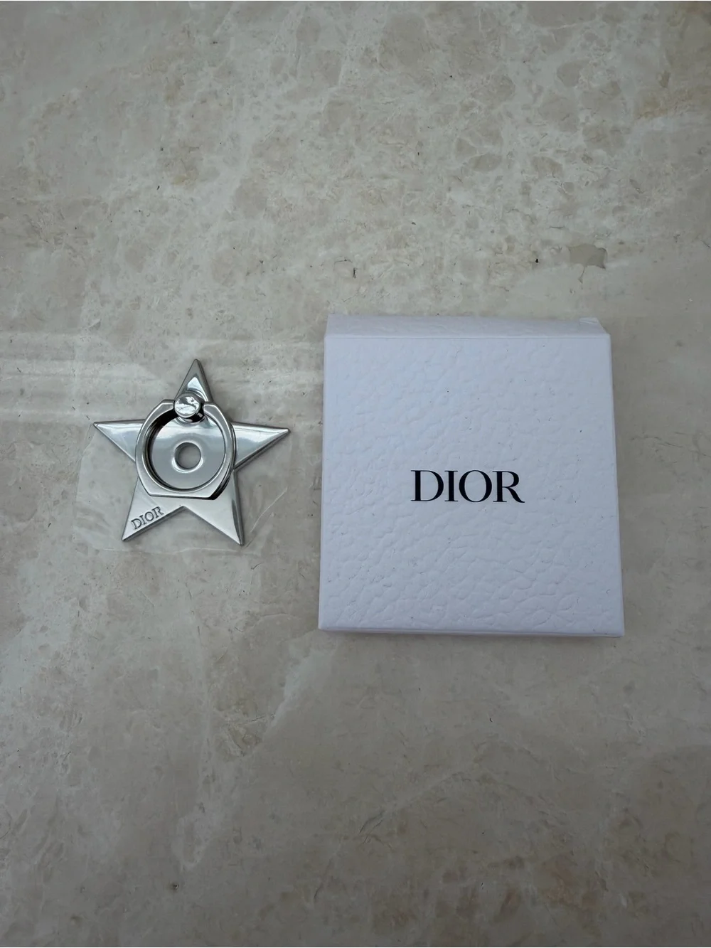 Authentic Christian Dior Star Smartphone Ring Holder